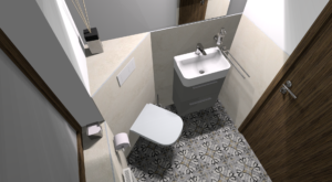 Gäste WC – 3D Model